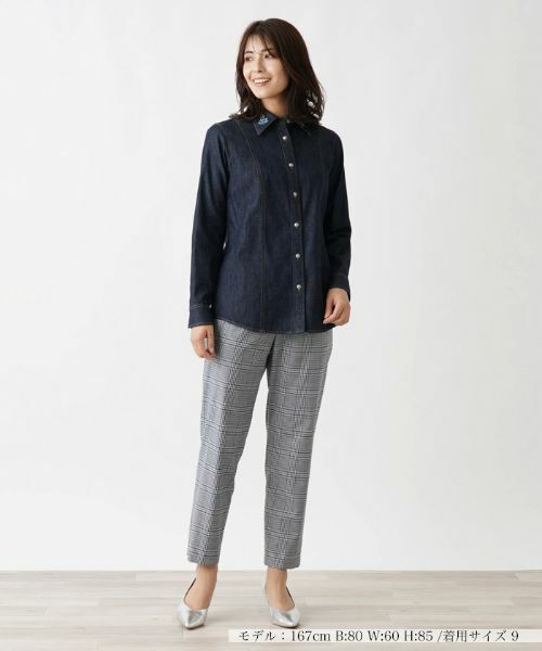 Leilian / レリアン シャツ・ブラウス | 長袖デニムシャツ | 詳細1