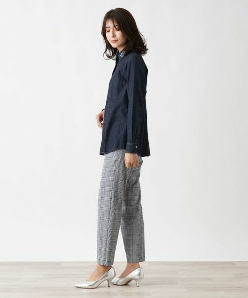 Leilian / レリアン シャツ・ブラウス | 長袖デニムシャツ | 詳細2