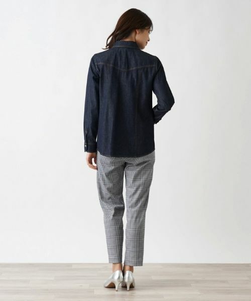 Leilian / レリアン シャツ・ブラウス | 長袖デニムシャツ | 詳細3