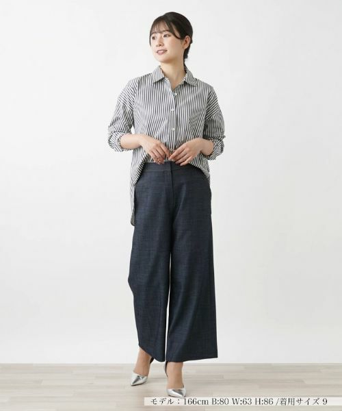 Leilian / レリアン シャツ・ブラウス | 洗えるシャツブラウス | 詳細1