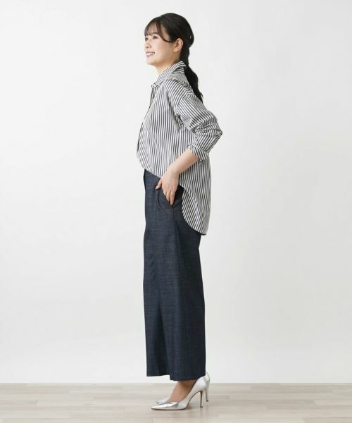 Leilian / レリアン シャツ・ブラウス | 洗えるシャツブラウス | 詳細2