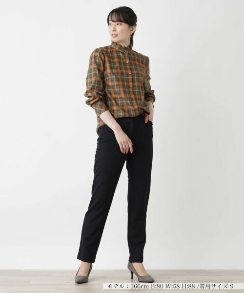 Leilian / レリアン シャツ・ブラウス | タータンチェックブラウス | 詳細1