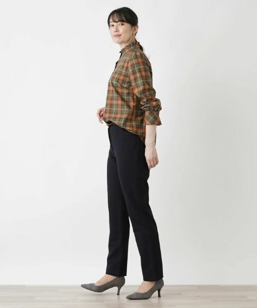Leilian / レリアン シャツ・ブラウス | タータンチェックブラウス | 詳細2