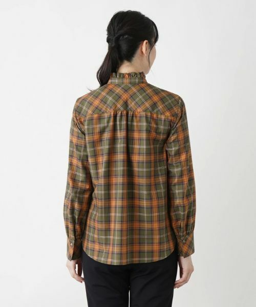 Leilian / レリアン シャツ・ブラウス | タータンチェックブラウス | 詳細6