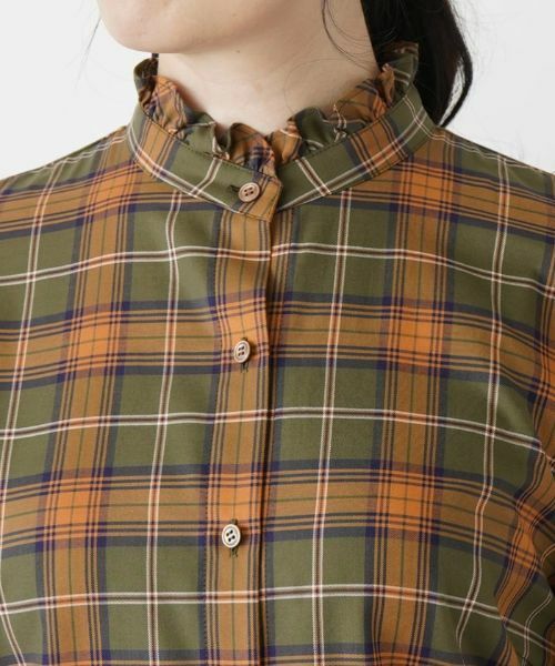 Leilian / レリアン シャツ・ブラウス | タータンチェックブラウス | 詳細7