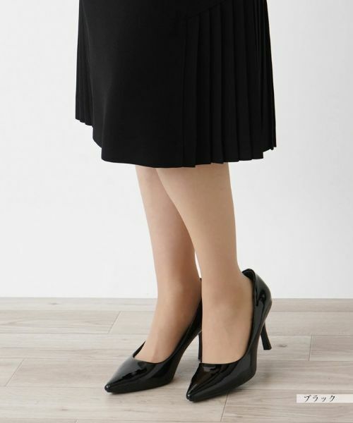 Leilian / レリアン ミニ・ひざ丈スカート | 洗えるサイドプリーツスカート | 詳細12