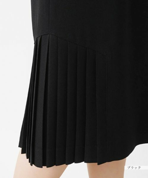 Leilian / レリアン ミニ・ひざ丈スカート | 洗えるサイドプリーツスカート | 詳細13