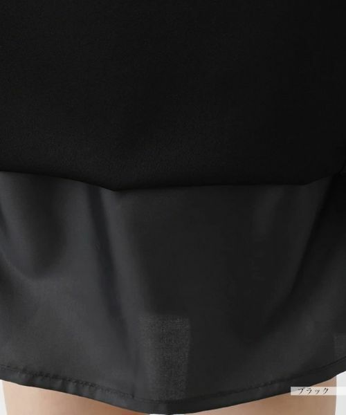 Leilian / レリアン ミニ・ひざ丈スカート | 洗えるサイドプリーツスカート | 詳細14
