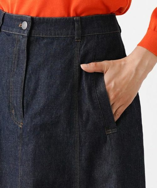 Leilian / レリアン ミニ・ひざ丈スカート | フレアデニムスカート | 詳細9