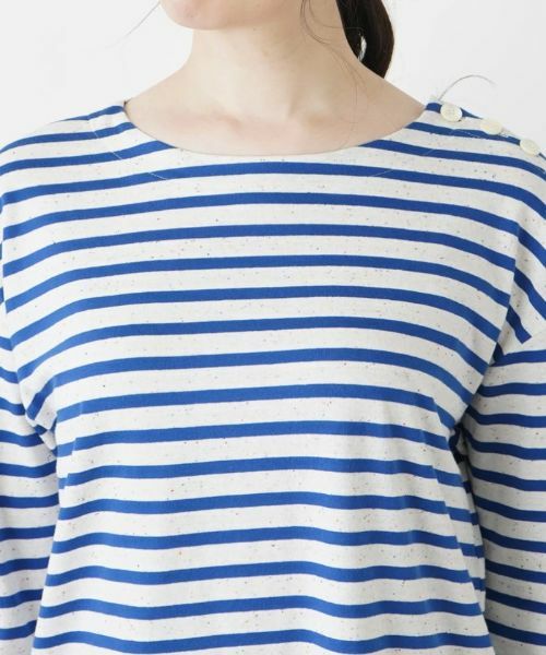 セール】 デザインボーダーカットソー （Tシャツ）｜Leilian