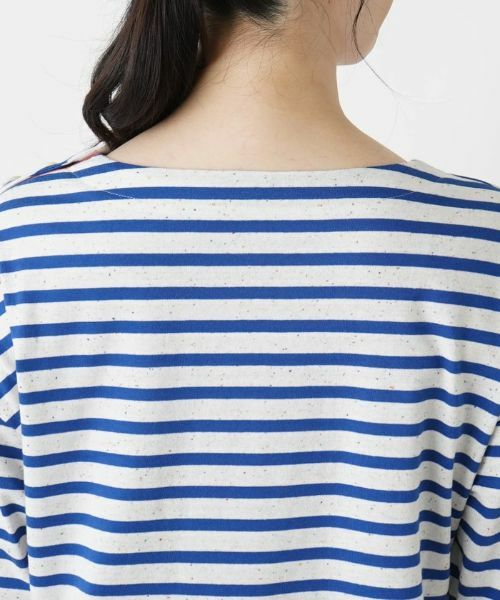 Leilian / レリアン Tシャツ | デザインボーダーカットソー | 詳細9