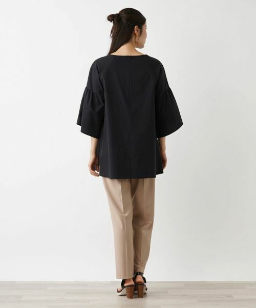 Leilian / レリアン シャツ・ブラウス | モチーフレース切替えプルオーバーブラウス | 詳細23