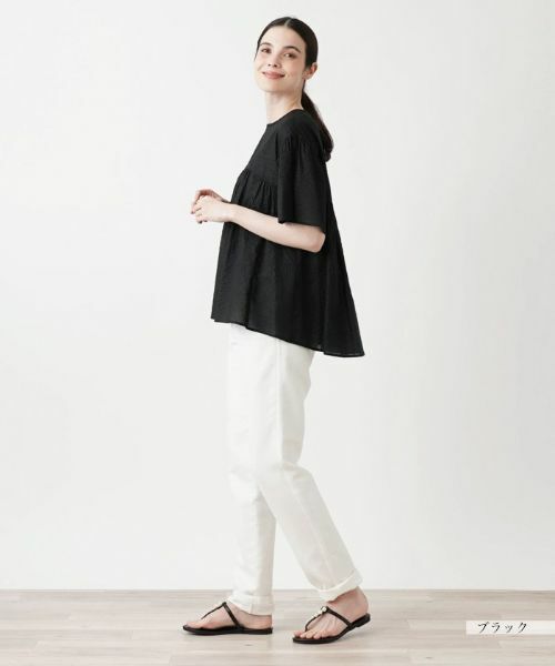 Leilian / レリアン シャツ・ブラウス | 【店舗人気】プルオーバーブラウス | 詳細7