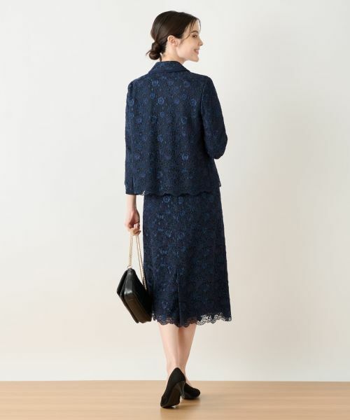 Leilian / レリアン セットアップ | 【セレモニー】一枚着スーツ【Leilian WHITE LABEL】 | 詳細3