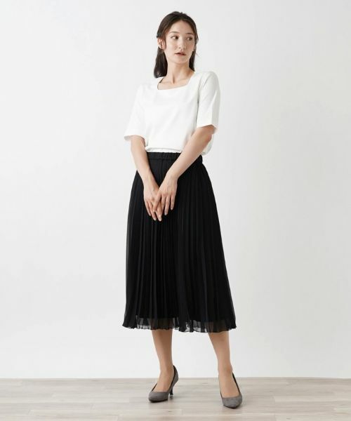 Leilian / レリアン ロング・マキシ丈スカート | 洗えるプリーツスカート | 詳細1