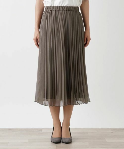 Leilian / レリアン ロング・マキシ丈スカート | 洗えるプリーツスカート | 詳細7