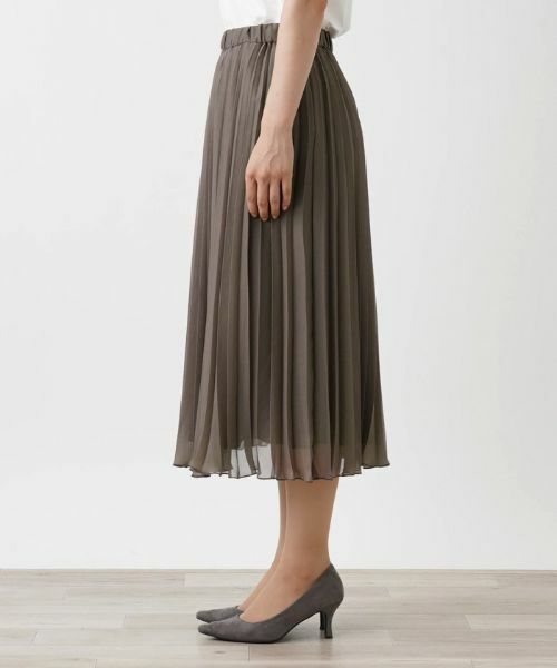 Leilian / レリアン ロング・マキシ丈スカート | 洗えるプリーツスカート | 詳細8