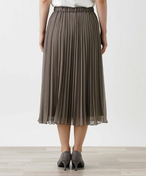 Leilian / レリアン ロング・マキシ丈スカート | 洗えるプリーツスカート | 詳細9