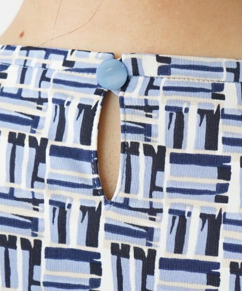 Leilian / レリアン シャツ・ブラウス | 幾何学プリントブラウス | 詳細15