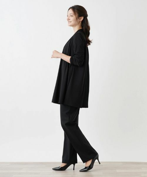 Leilian / レリアン シャツ・ブラウス | 洗えるバックプリーツカーディガン | 詳細2