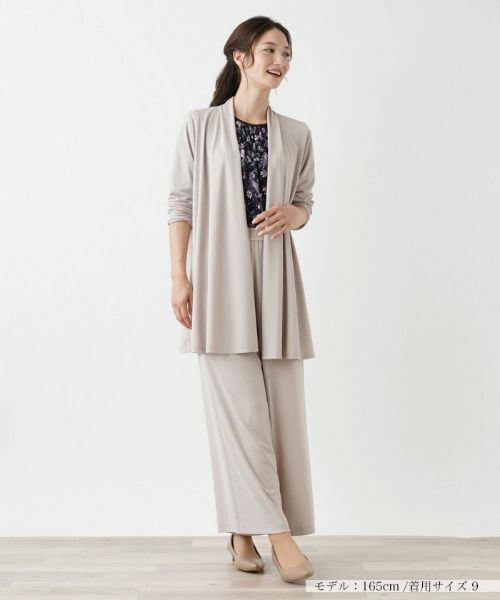 Leilian / レリアン シャツ・ブラウス | 洗えるバックプリーツカーディガン | 詳細4