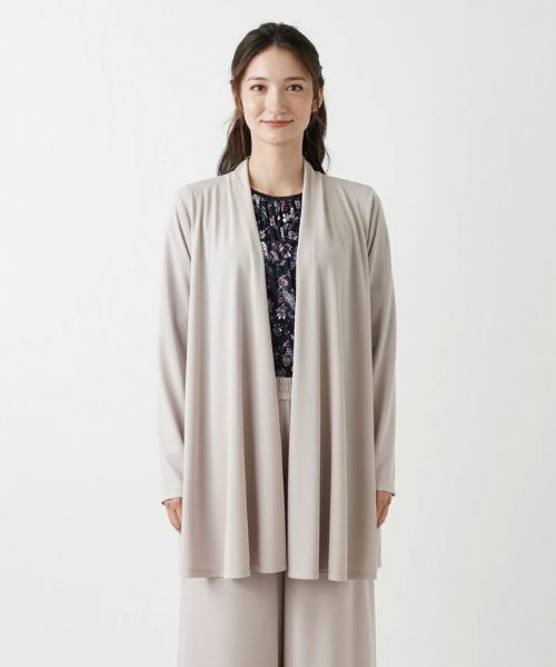 Leilian / レリアン シャツ・ブラウス | 洗えるバックプリーツカーディガン | 詳細7