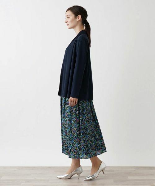 Leilian / レリアン シャツ・ブラウス | 洗えるトッパーカーディガン【Leilian WHITE LABEL】 | 詳細8