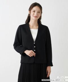 Leilian / レリアン テーラードジャケット | 洗えるきれいめジャケット【Leilian WHITE LABEL】