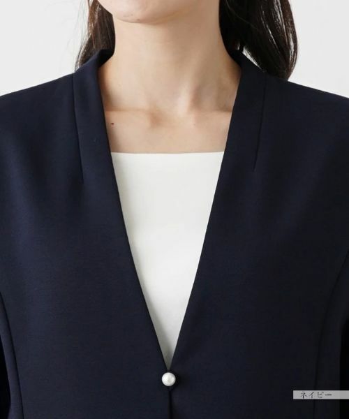 Leilian / レリアン テーラードジャケット | 洗えるきれいめジャケット【Leilian WHITE LABEL】 | 詳細10