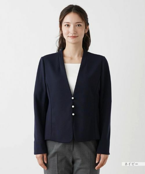 Leilian / レリアン テーラードジャケット | 洗えるきれいめジャケット【Leilian WHITE LABEL】 | 詳細7