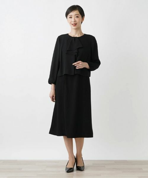 Leilian / レリアン ドレス | ワンピースアンサンブル【ブラックフォーマル】 | 詳細14