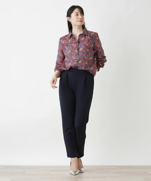 Leilian / レリアン シャツ・ブラウス | フラワープリントシャツ | 詳細1