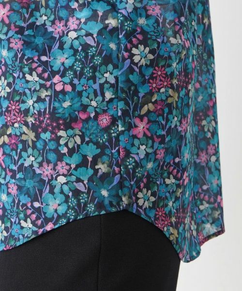 Leilian / レリアン シャツ・ブラウス | フラワープリントシャツ | 詳細13