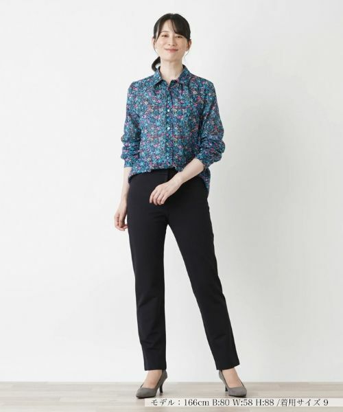 Leilian / レリアン シャツ・ブラウス | フラワープリントシャツ | 詳細4