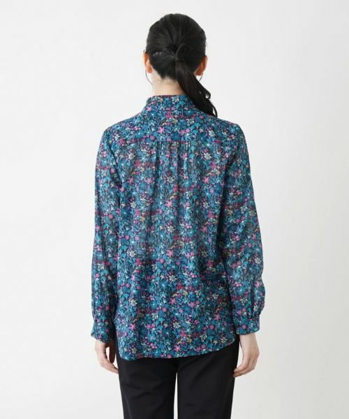 Leilian / レリアン シャツ・ブラウス | フラワープリントシャツ | 詳細9