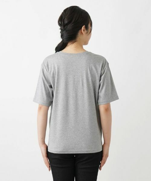 Leilian / レリアン Tシャツ | フラワーモチーフＴシャツ | 詳細9