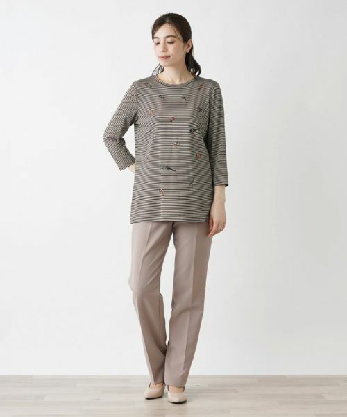 Leilian / レリアン カットソー | 七分丈カットソー | 詳細1