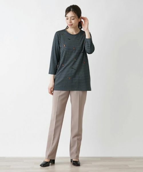 Leilian / レリアン カットソー | 七分丈カットソー | 詳細4