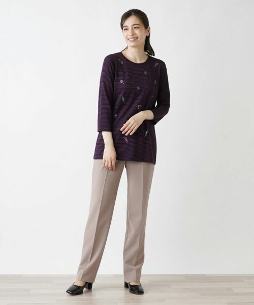 Leilian / レリアン カットソー | 七分丈カットソー | 詳細7