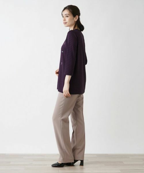 Leilian / レリアン カットソー | 七分丈カットソー | 詳細8