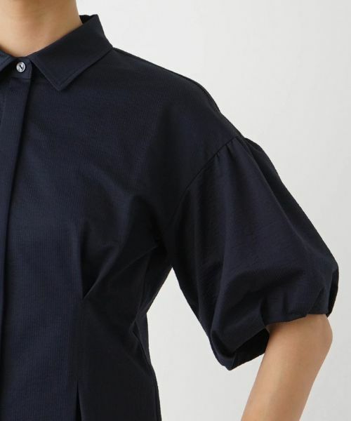 Leilian / レリアン シャツ・ブラウス | 洗えるパフスリーブブラウス【Leilian WHITE LABEL】 | 詳細12