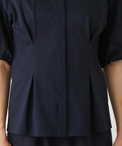 Leilian / レリアン シャツ・ブラウス | 洗えるパフスリーブブラウス【Leilian WHITE LABEL】 | 詳細15