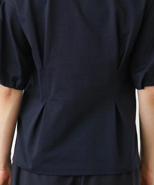 Leilian / レリアン シャツ・ブラウス | 洗えるパフスリーブブラウス【Leilian WHITE LABEL】 | 詳細16