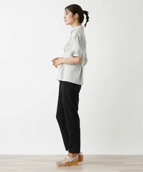 Leilian / レリアン シャツ・ブラウス | 洗えるパフスリーブブラウス【Leilian WHITE LABEL】 | 詳細2