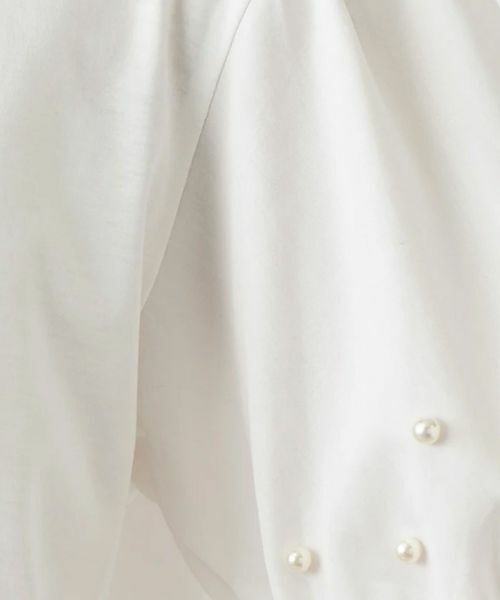 Leilian / レリアン カットソー | パール５分袖カットソー | 詳細11