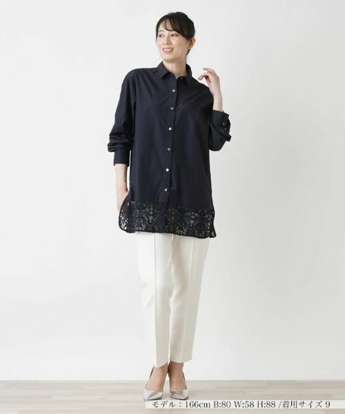 Leilian / レリアン シャツ・ブラウス | ロング丈ブラウス | 詳細1