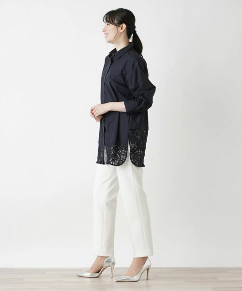 Leilian / レリアン シャツ・ブラウス | ロング丈ブラウス | 詳細2