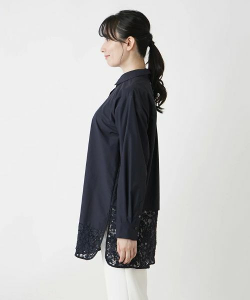 Leilian / レリアン シャツ・ブラウス | ロング丈ブラウス | 詳細5