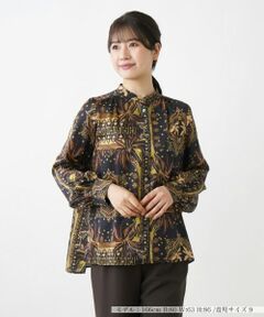 Leilian / レリアン シャツ・ブラウス | 幾何学ブラウス