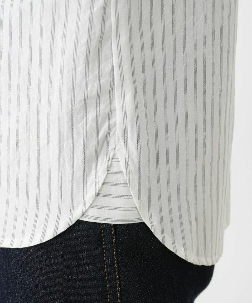 Leilian / レリアン シャツ・ブラウス | ストライプシャツ | 詳細11